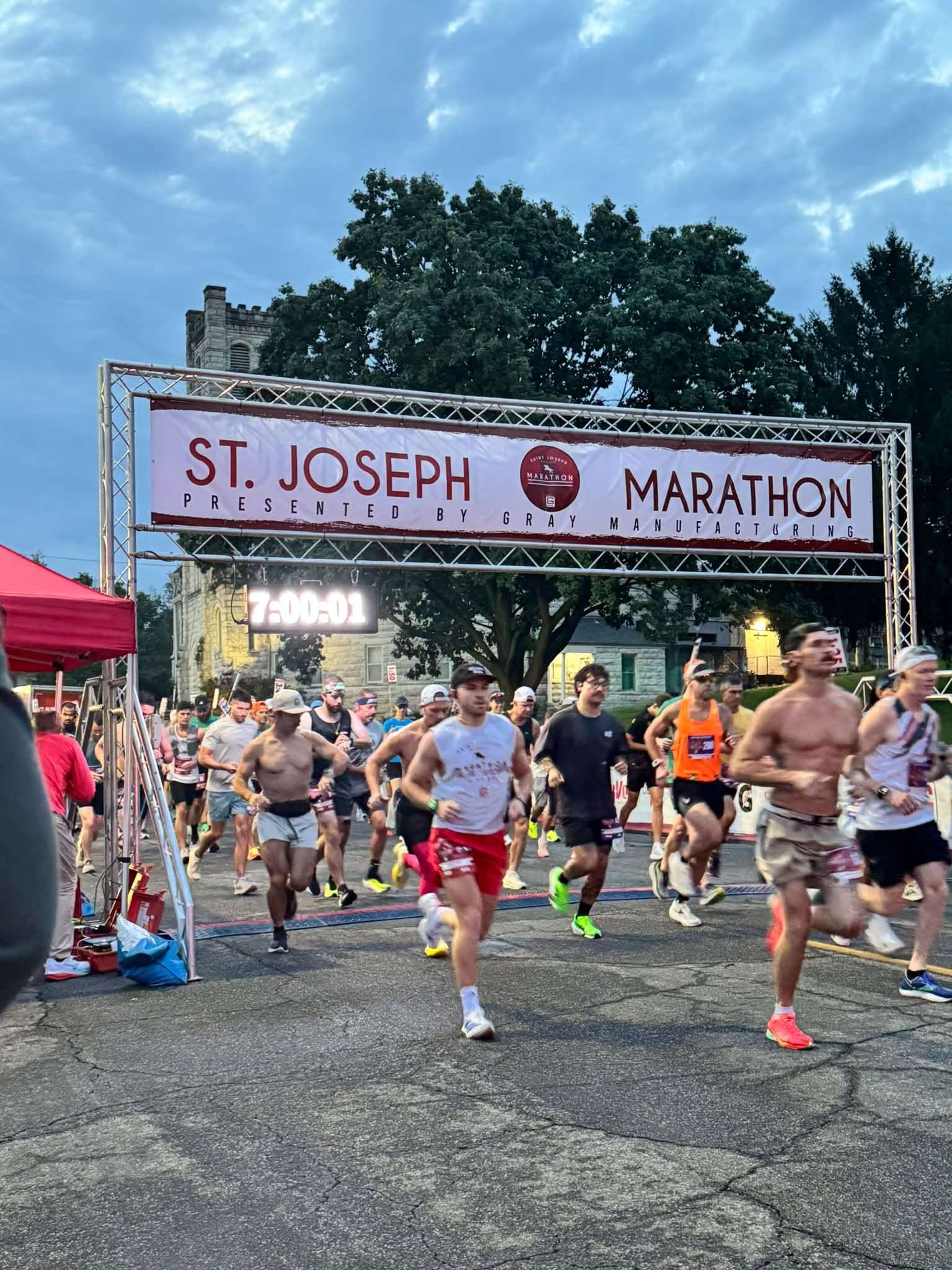 The St. Joseph Sports Commission is celebrating another successful marathon with the fourth edition of the St. Joseph Marathon bringing in a record 716 runners/ Photo courtesy of the St. Joseph Sports Commission