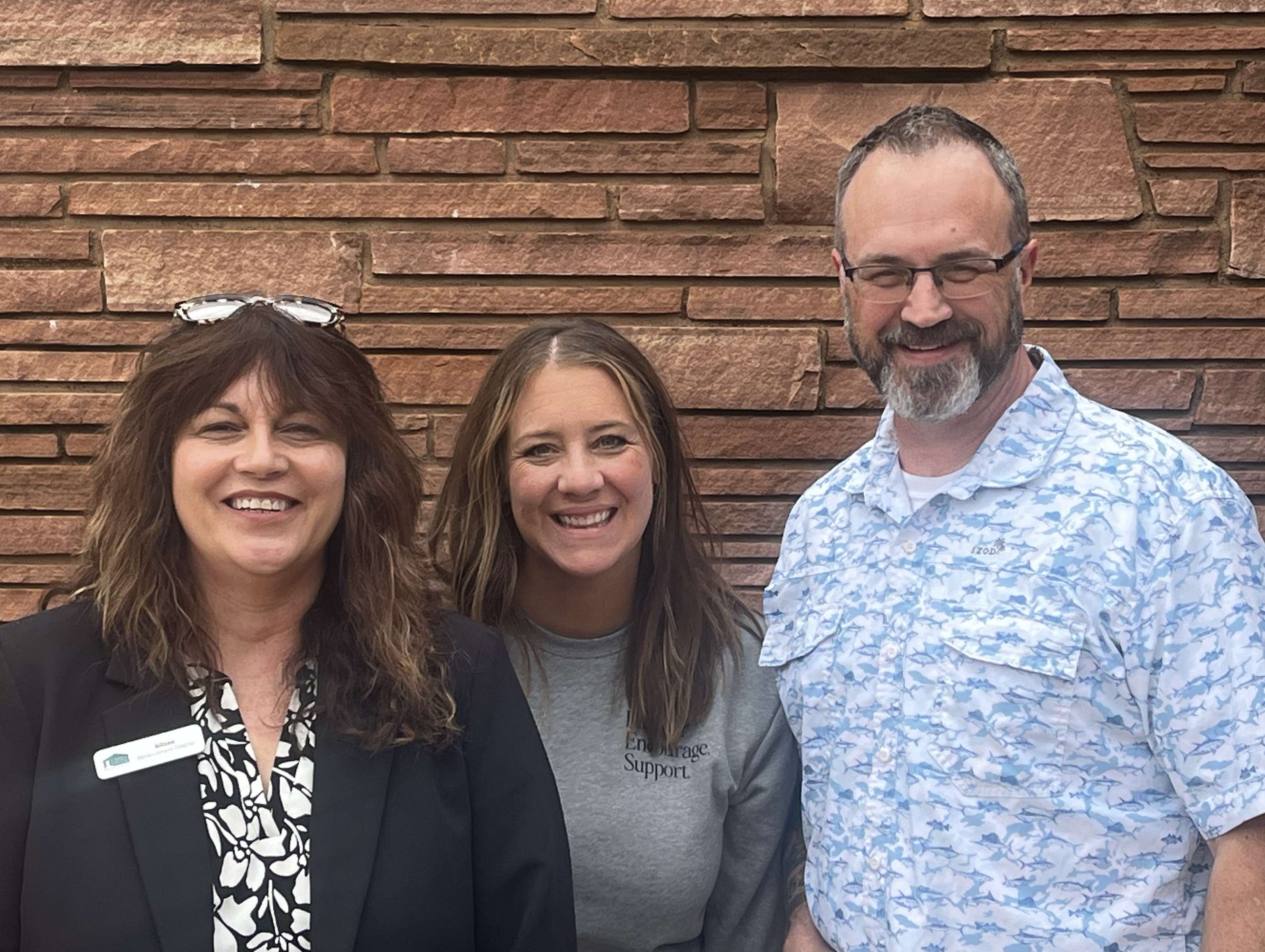(L-R) Allison Reed, Mindy Winchester and Lee Keel, Open Door Health Services. 