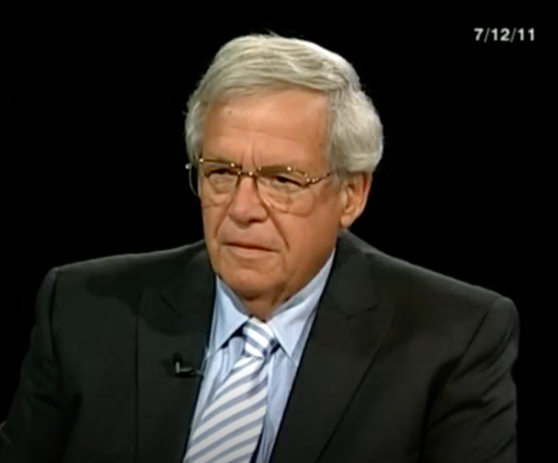 Hastert from an interview in 2011-image courtesy CSPAN