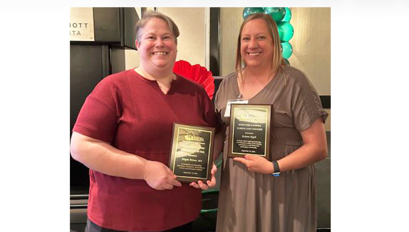 Kristen Hajek, RN, and Megan Brown, MD,