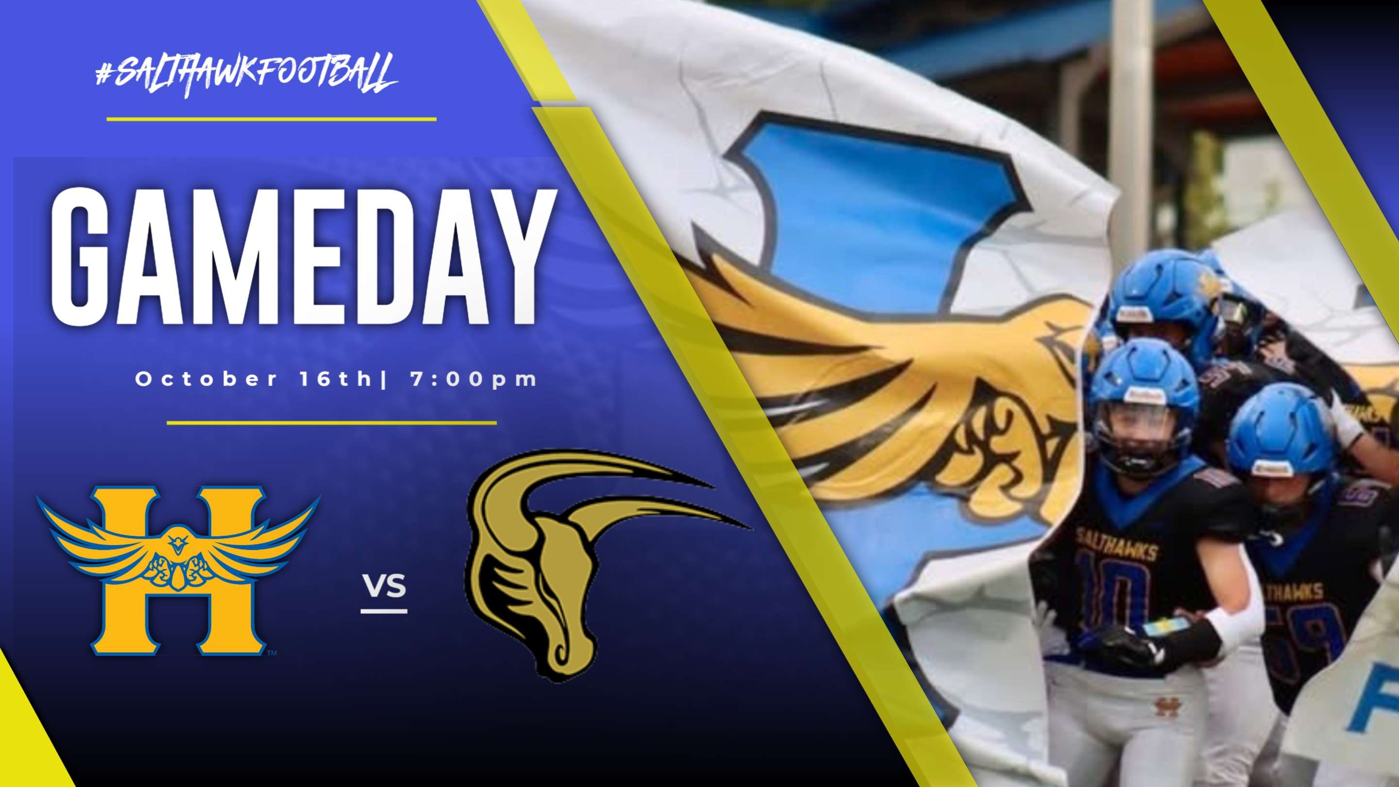 Game Day at Maize South  Friday, October 16th.