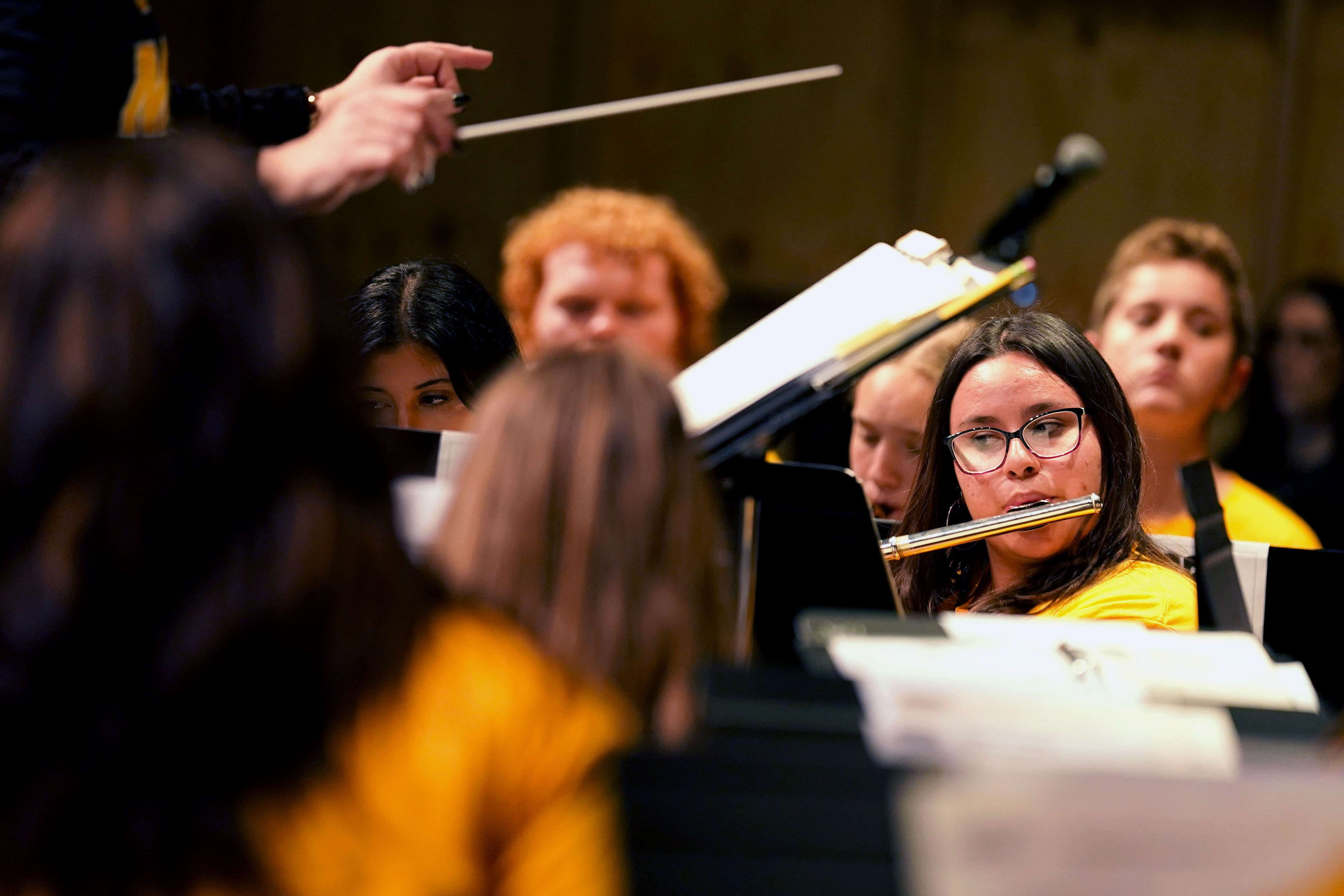 Area high school musicians perform at North Platte Community College during last year’s Best of the West showcase. NPCC will host Music Skills Day Oct. 26. (Courtesy NPCC)