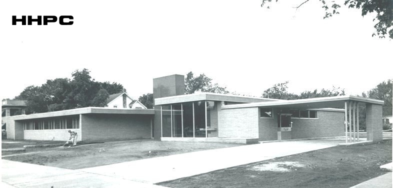 First Federal Savings & Loan - 825 N. Main - (New c. 1955) (Now Eagle Media). Courtesy of the Conard-Harmon Collection.