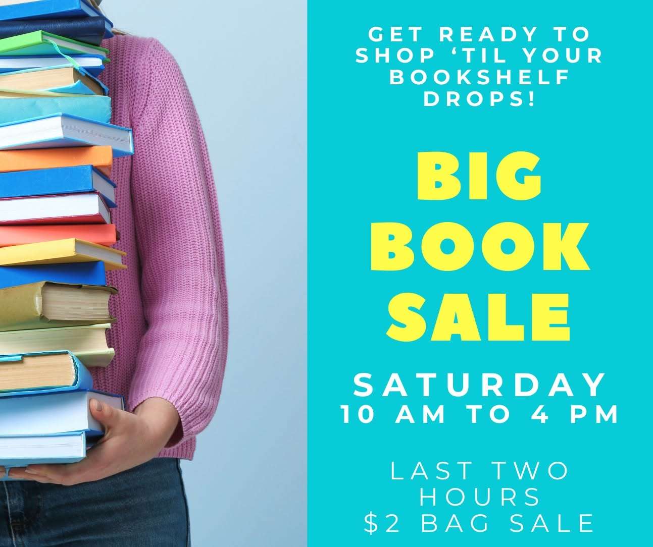 Hutch Library Big Book Sale 
