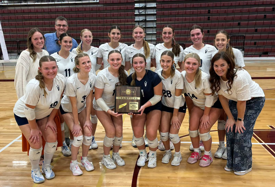 The TMP-Marian Monarchs won the Hays 2A Regional 4 on Monday to advance to sub-state. (Courtesy photo)