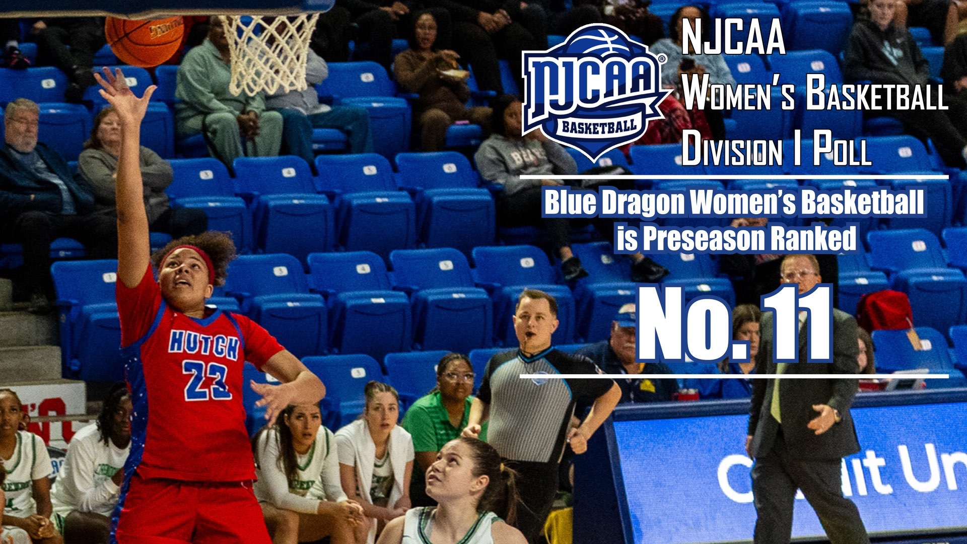 Sophomore forward Kaia Smith and the Blue Dragon women's basketball team is ranked No. 11 in the 2026-27 NJCAA Division I Preseason Rankings, released on Monday.