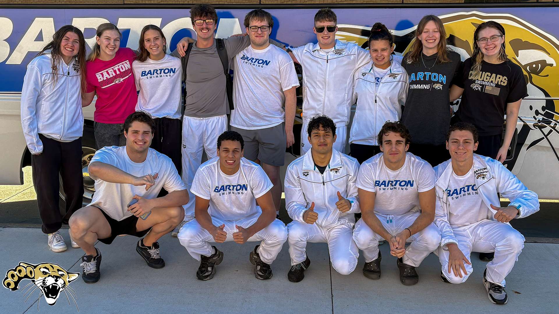 Barton Swimming teams at Reiver Duals (BartonSports.com)