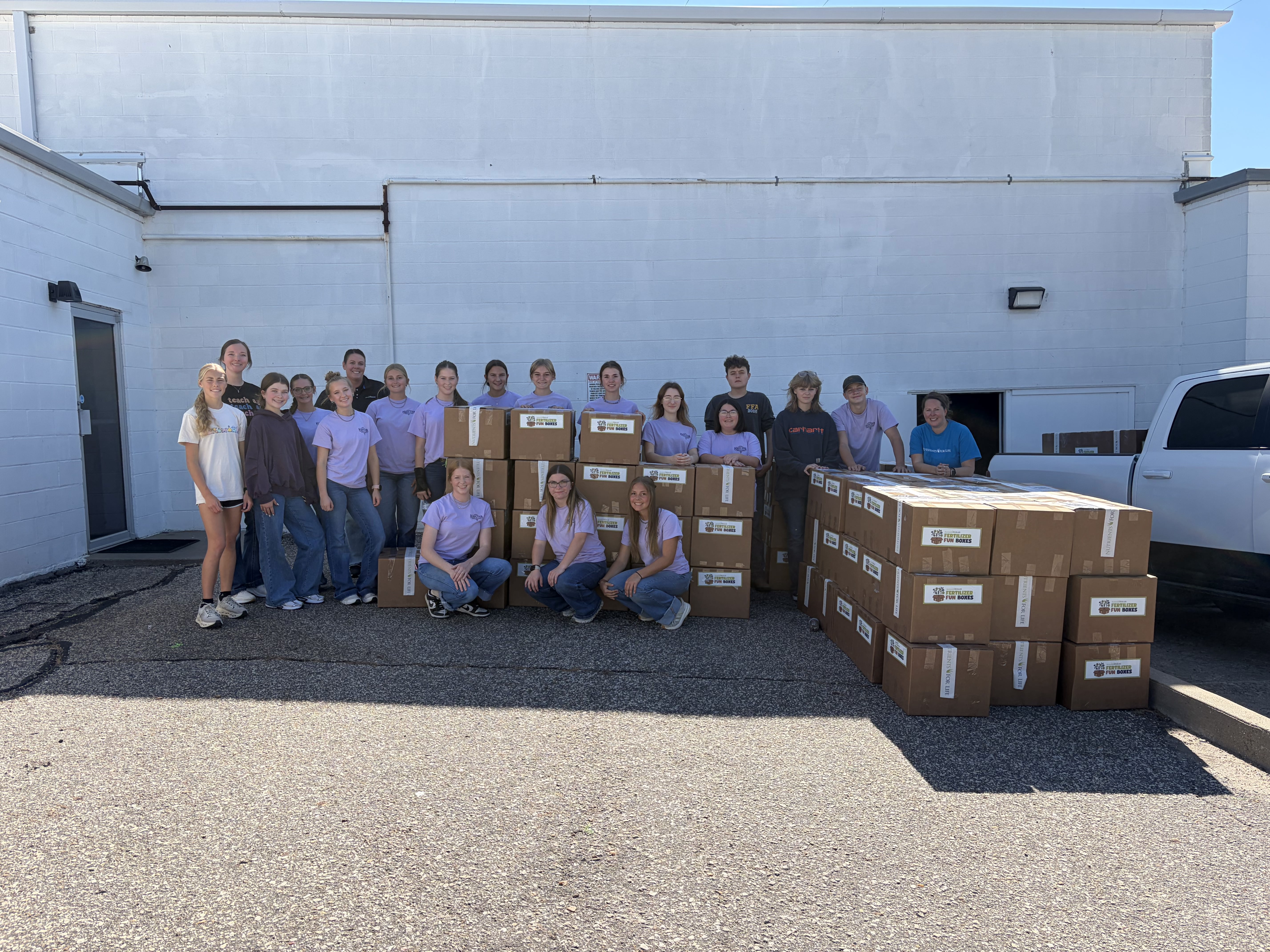Hays FFA Assembles Soil Science Kits for Classrooms Across the Country Hays FFA Assembles Soil Science Kits for Classrooms Across the Country
