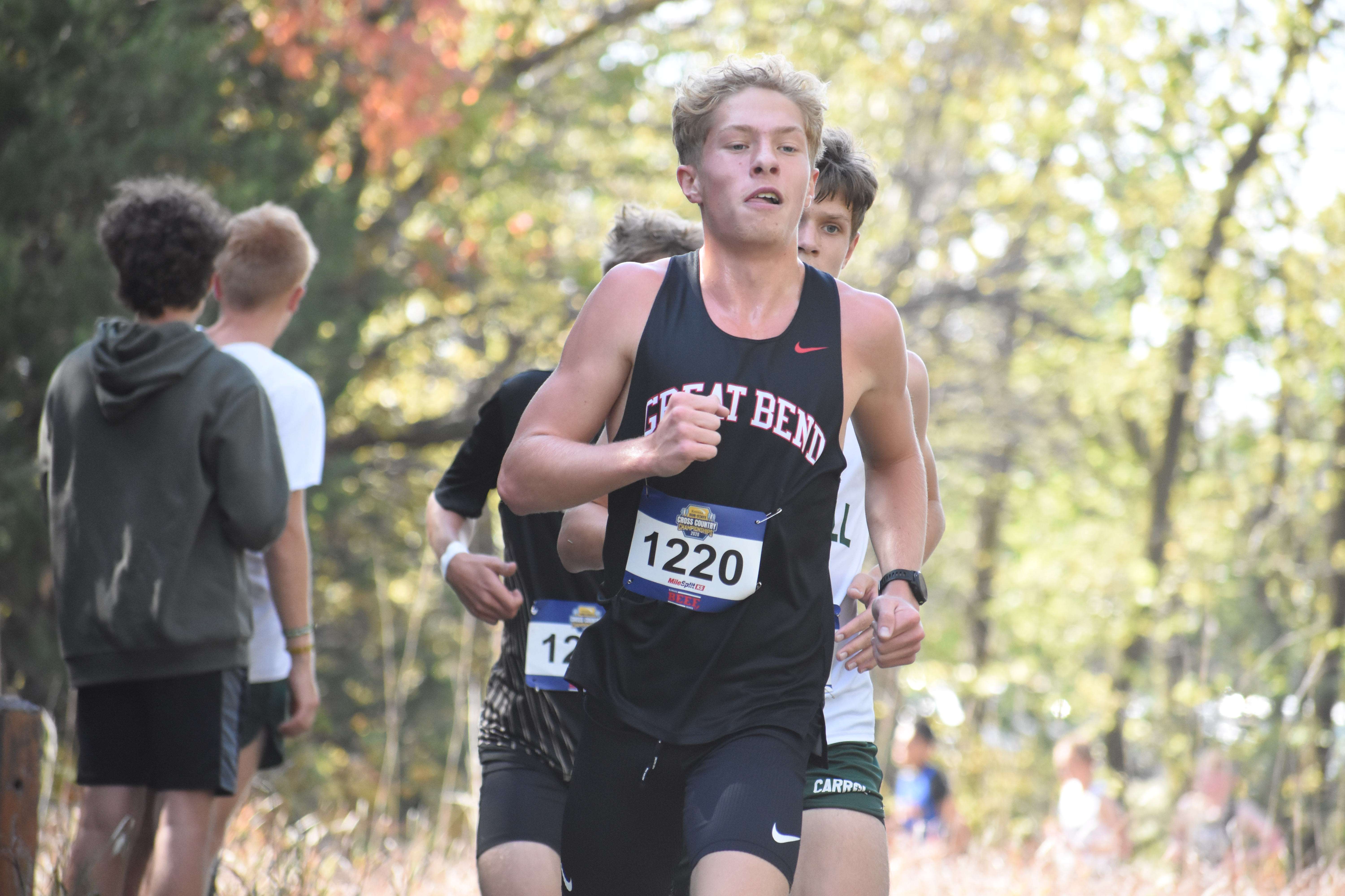 Panther junior Brogan Lashley placed ninth to qualify for state.
