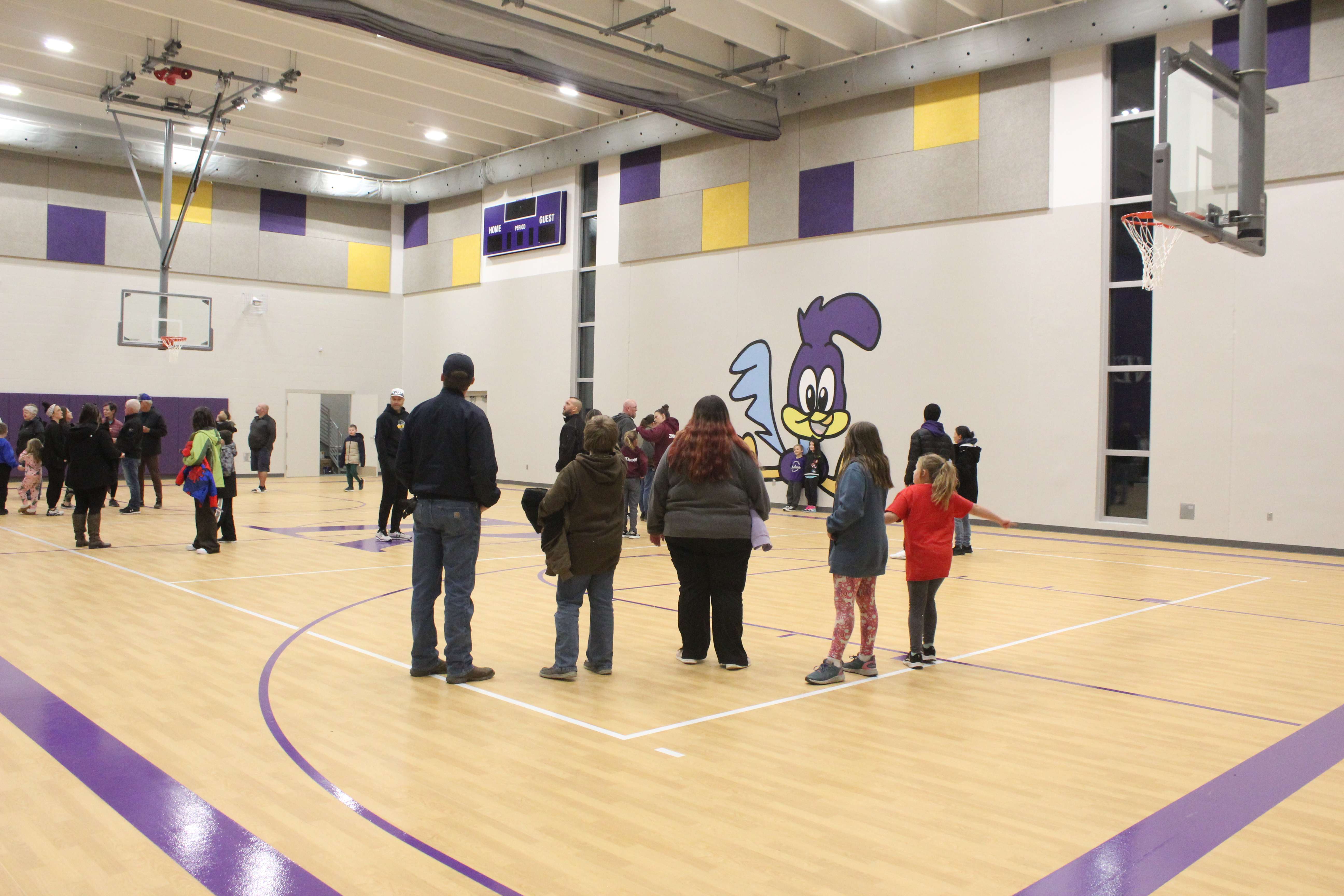 The new bond-funded Roosevelt gym. File photo