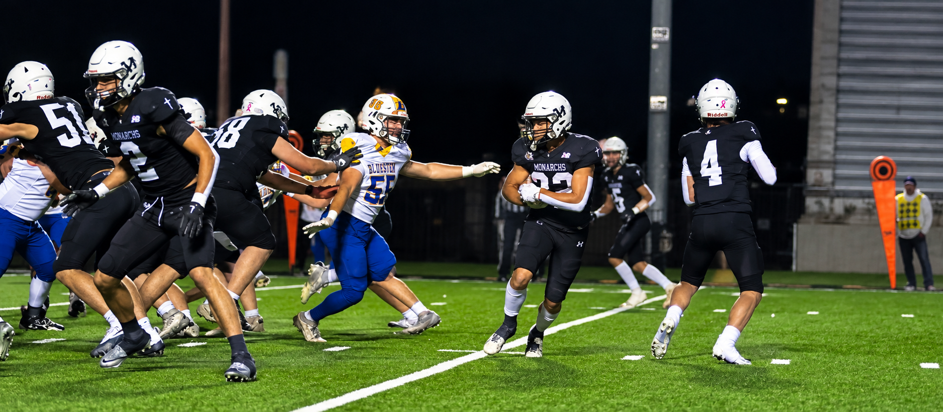 Jackson Gillespie and Austin Liles lead TMP to win Thursday over Bluestem Photo by Alin Hett/Hays Post