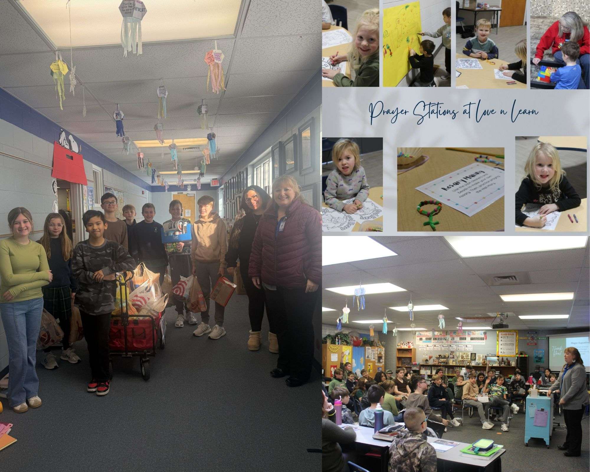 Salina schools of the Diocese celebrates National Catholic School Week 2026. Photos courtesy of Salina Catholic Schools