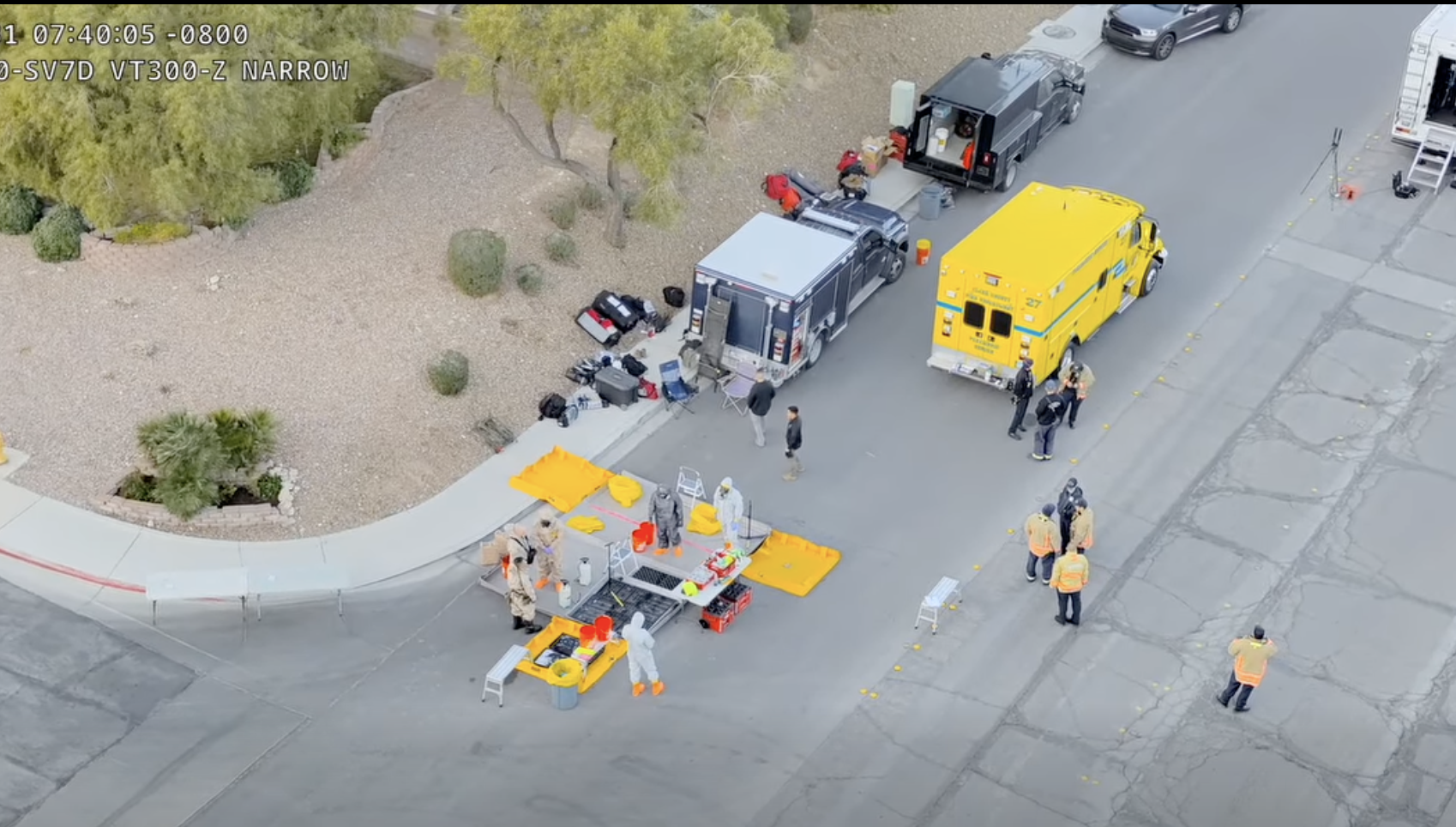 Photo from video by Las Vegas police