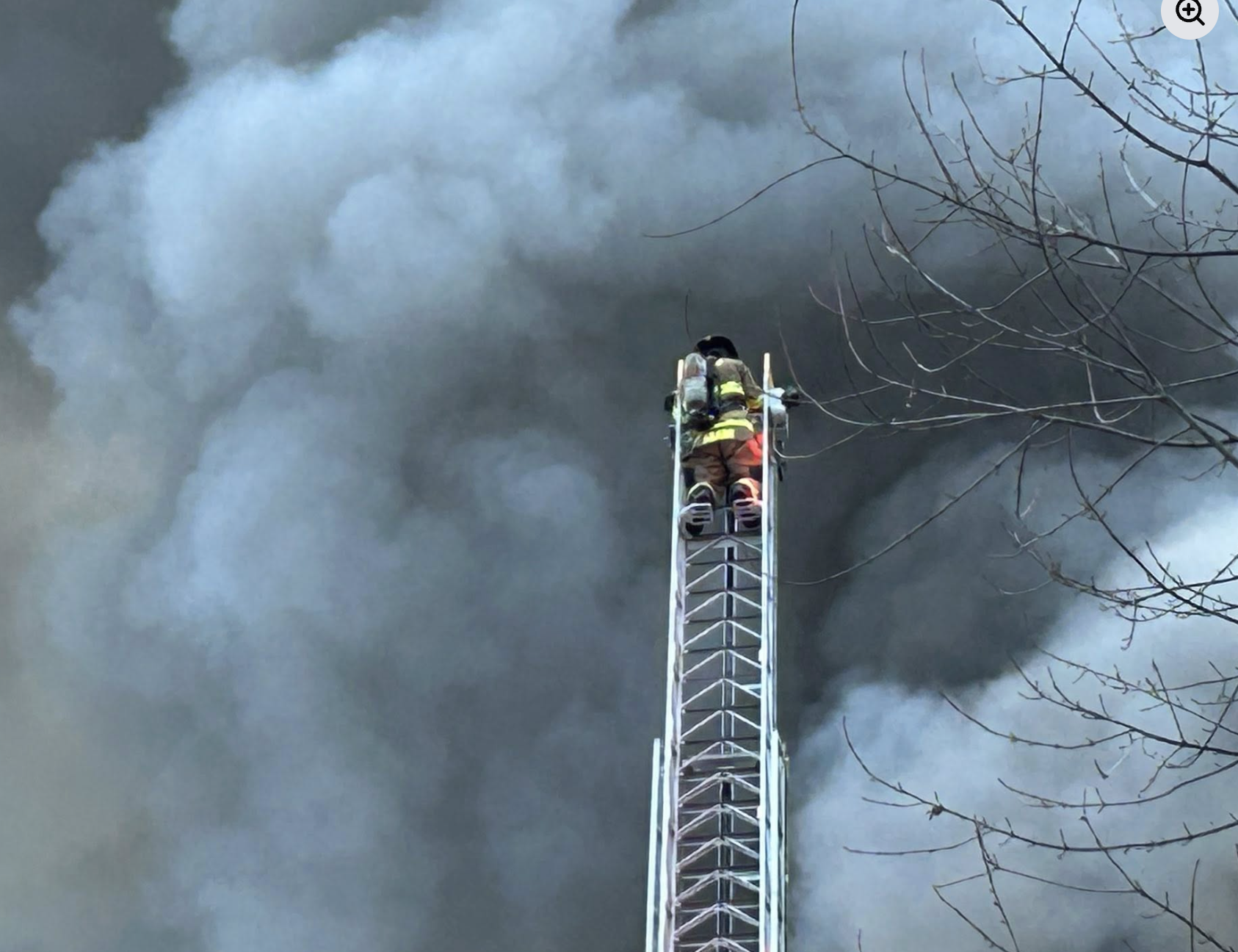 Photos St. Joseph Fire Department. Saint Joseph firefighters from Rescue 1, Quint 6, and 25 were dispatched to provide mutual aid to the Cameron Fire Department