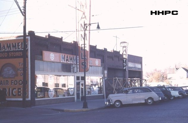 Dillons No. 1 - Mammel's Grocery - 15 W. Ave. B - Remodel To Supermarket - 1953. Courtesy of the Conard-Harmon Collection.