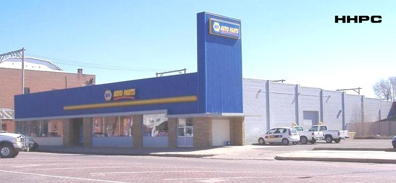 Dillons No. 1 - Mammel's - NAPA Auto Parts - 13-15 W. Ave. B - 2015. Courtesy of the Conard-Harmon Collection.