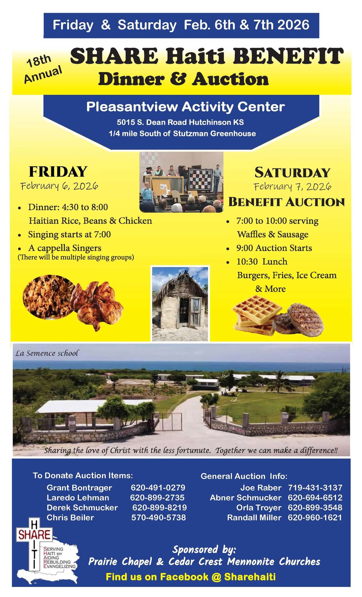 (Photo courtesy SHARE Haiti Benefit) 