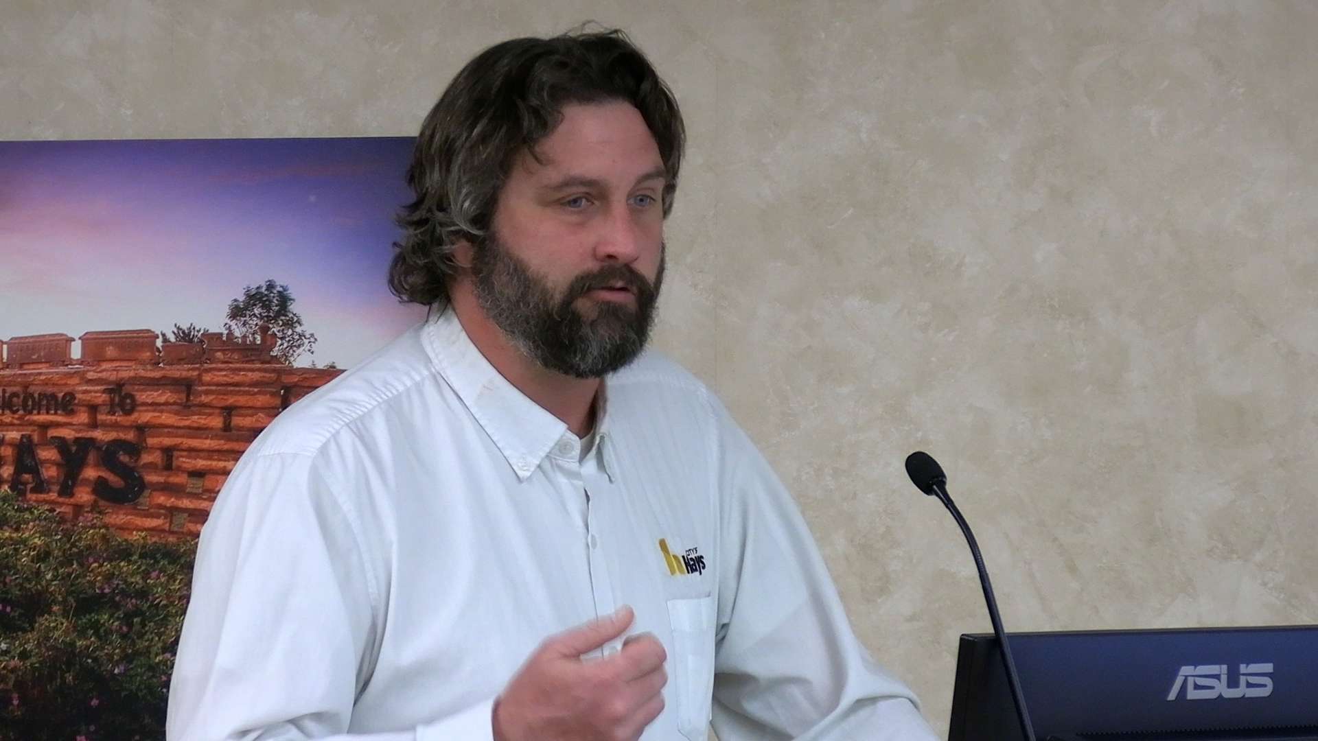 James Bell, city of Hays public relations manager