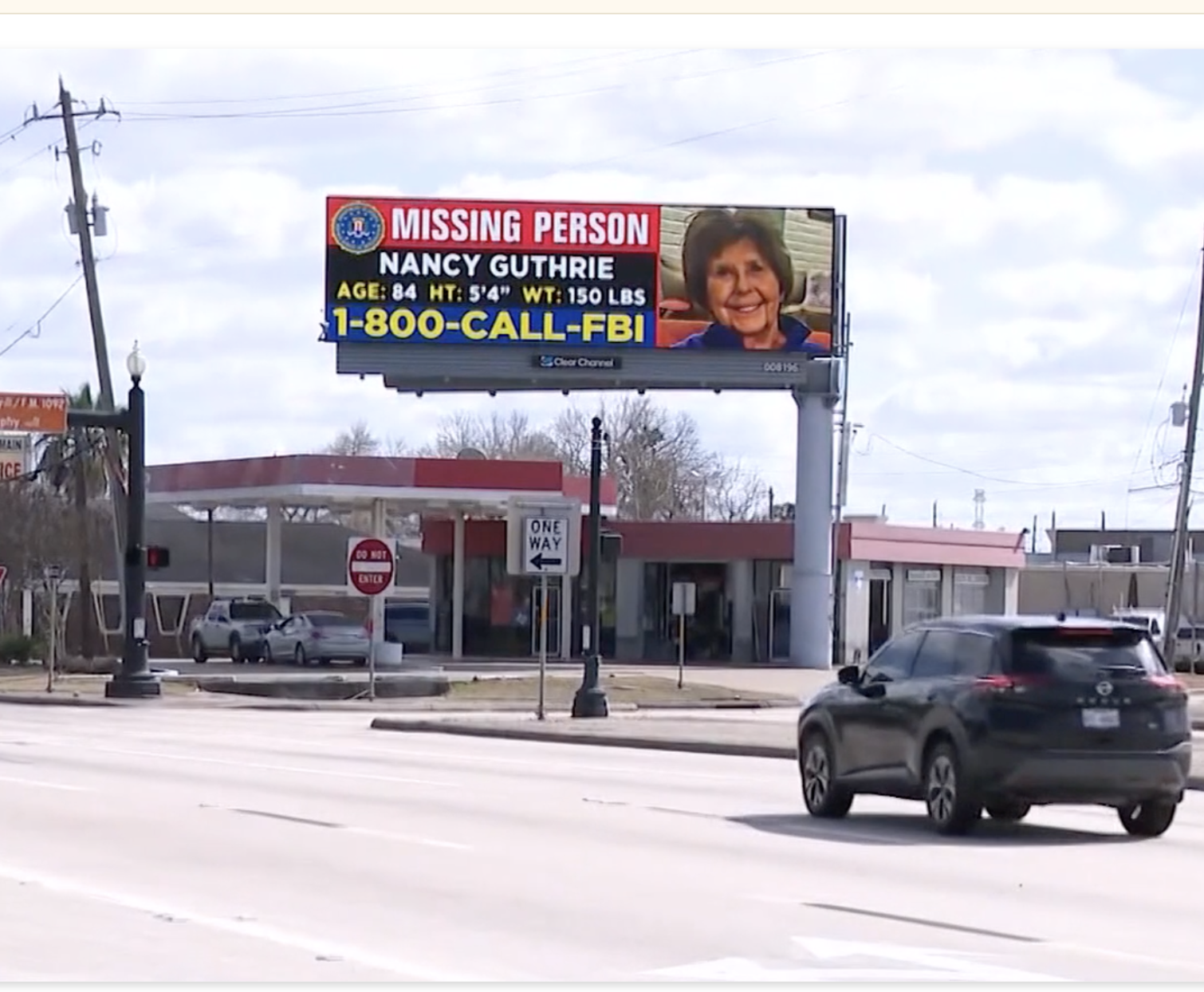 Billboard in Texas -photo courtesy KVUE