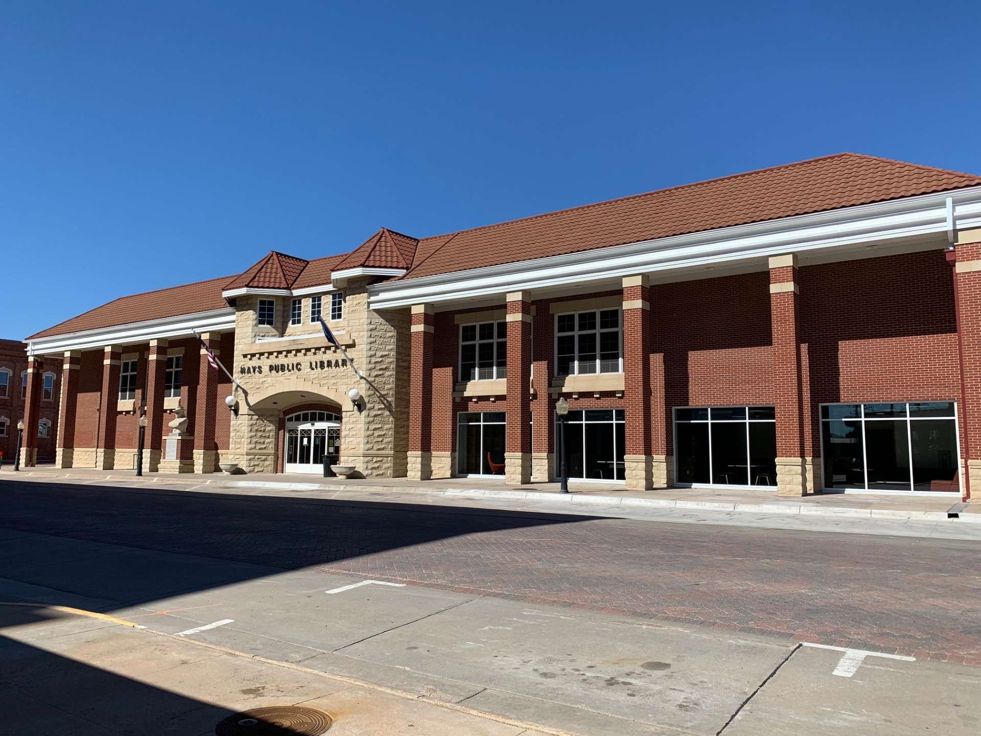 <i>Hays Public Library today. Courtesy photo</i>