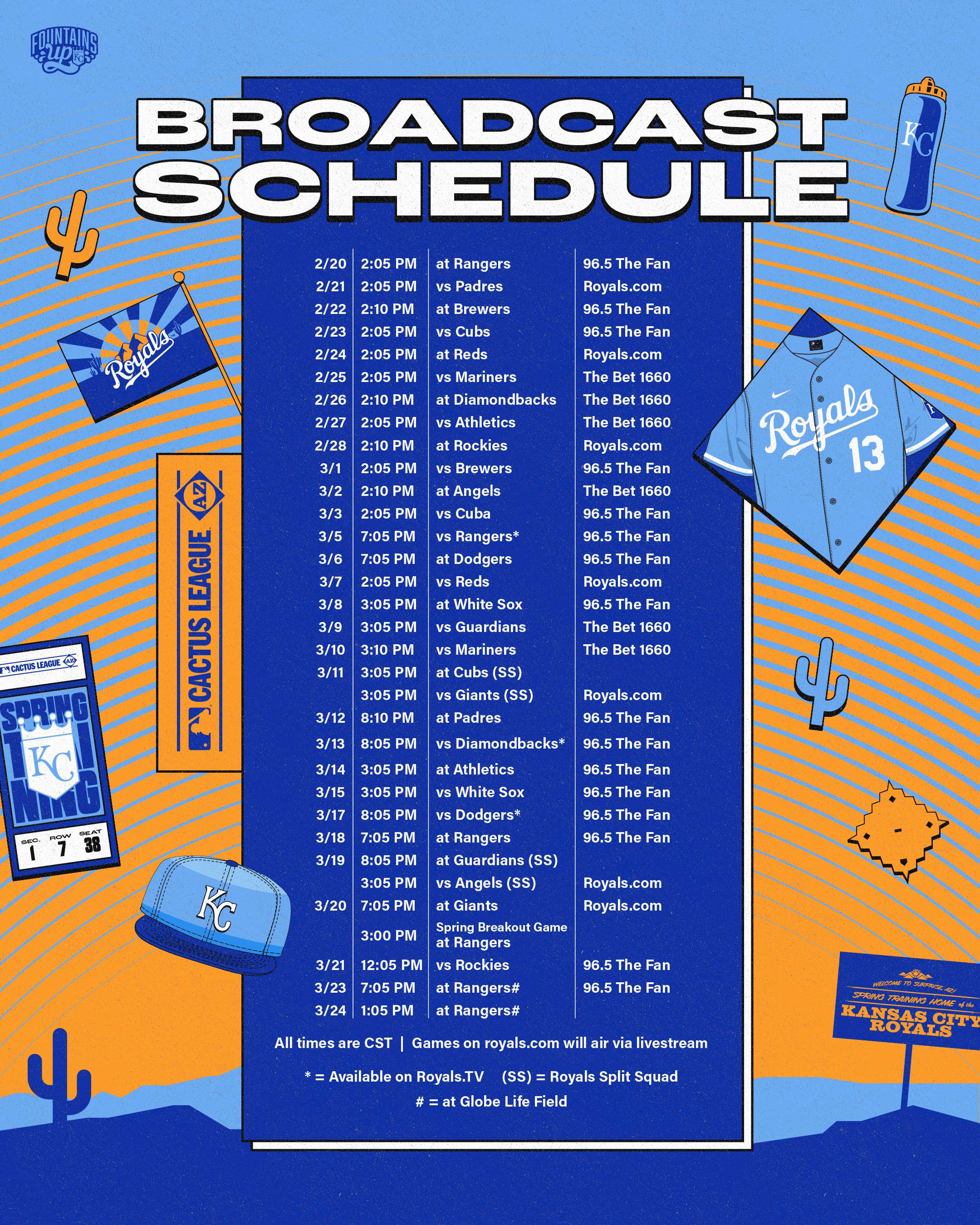 Graphic Courtesy Kansas City Royals