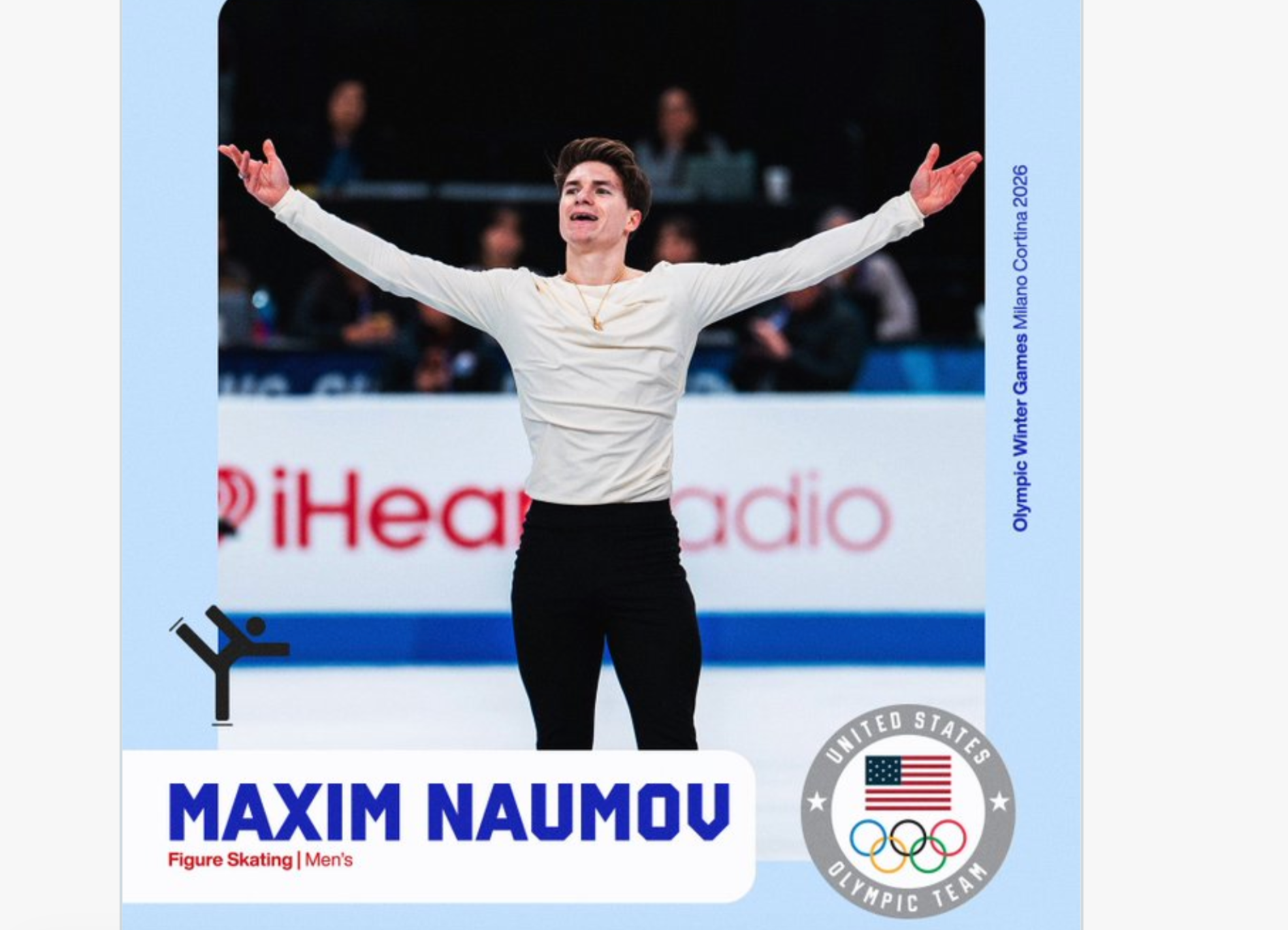 Maxim Naumov image courtesy Team USA
