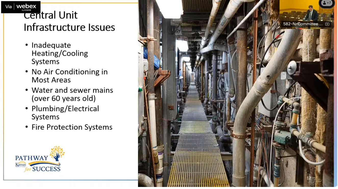 (Image from YouTube video of legislative meeting on Feb. 13, 2026)