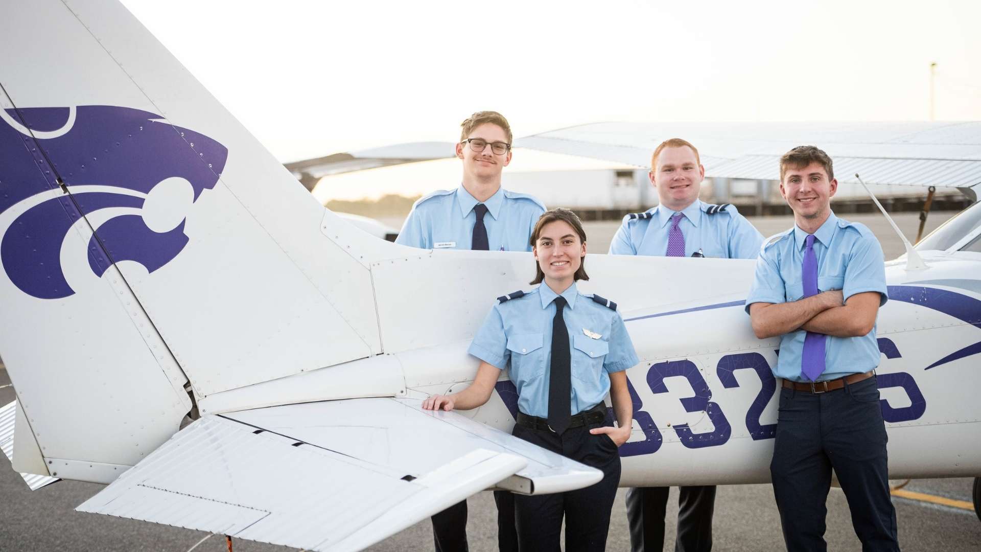 Successful K-State Salina applicants in the Delta Air Lines Career Pathway Program now have a direct pathway to Endeavor Air and a streamlined, guaranteed route to a Delta pilot career. Courtesy of KSU Salina