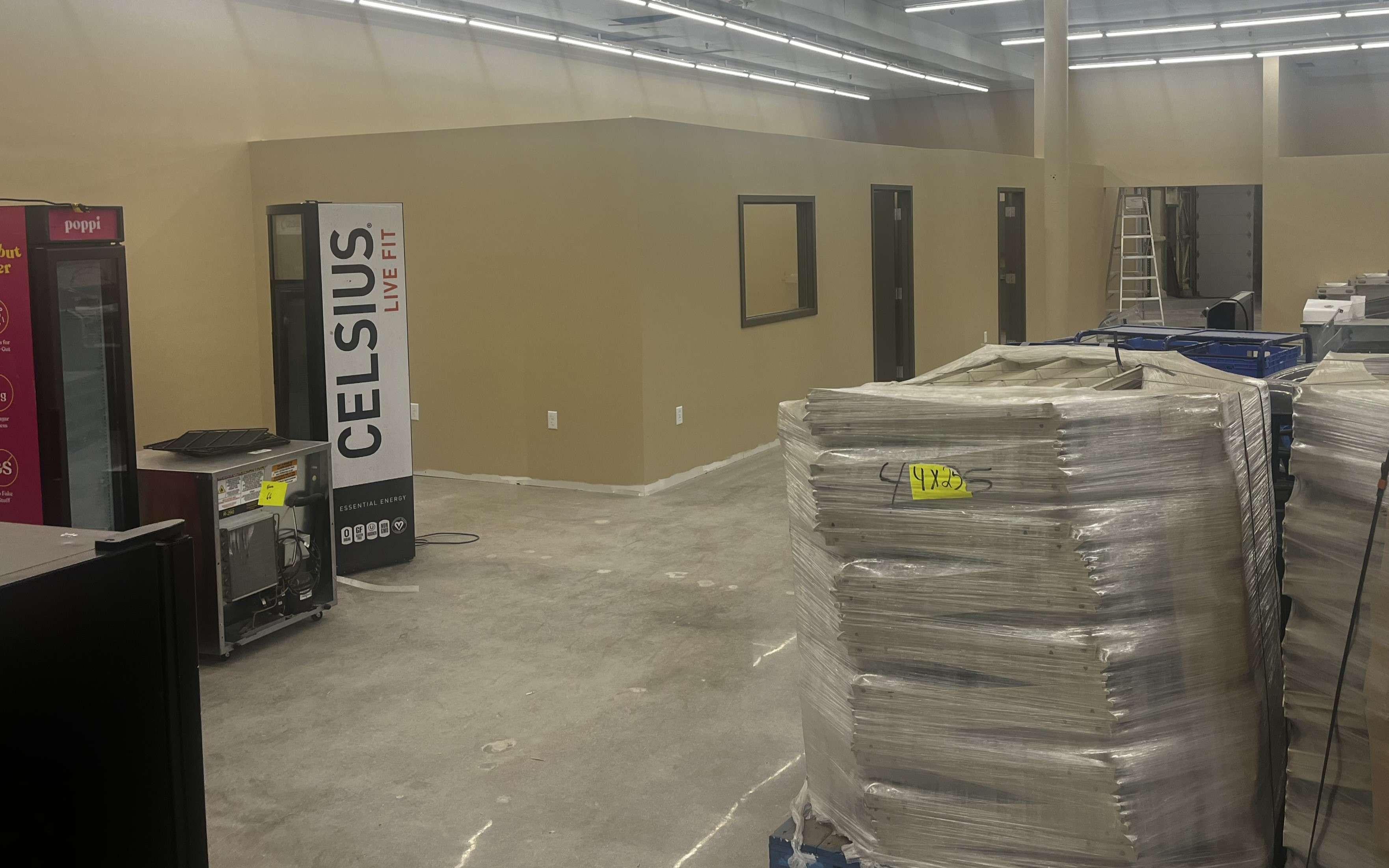 Food Bank of Reno County construction (Hutch Post photo/Marc Jacobs)