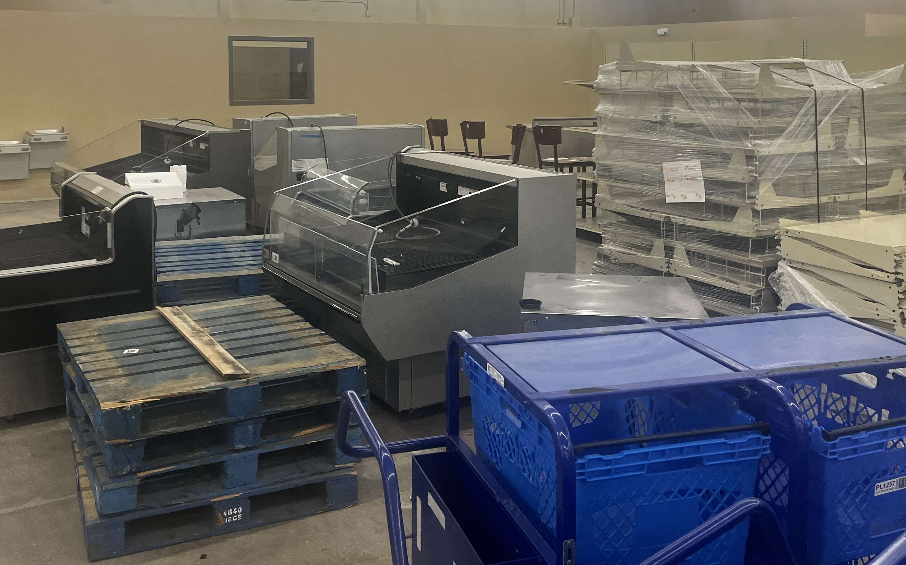 Food Bank of Reno County construction (Hutch Post photo/Marc Jacobs)