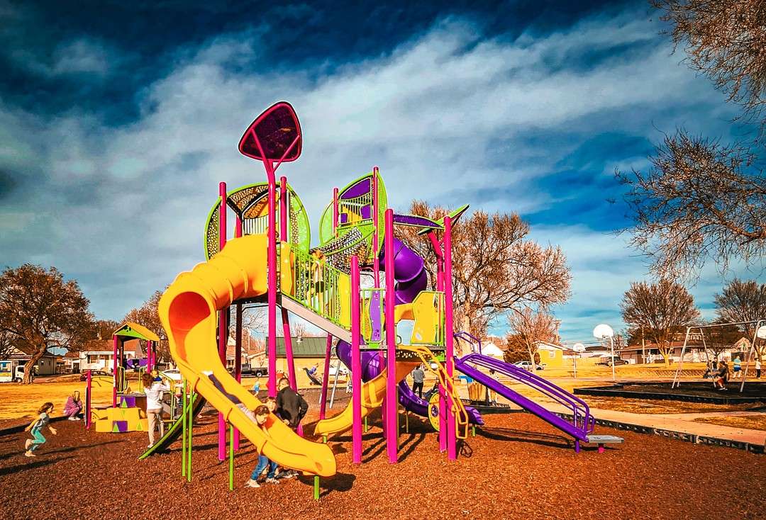 New playground equipment at Massey Park in Hays. Courtesy photo