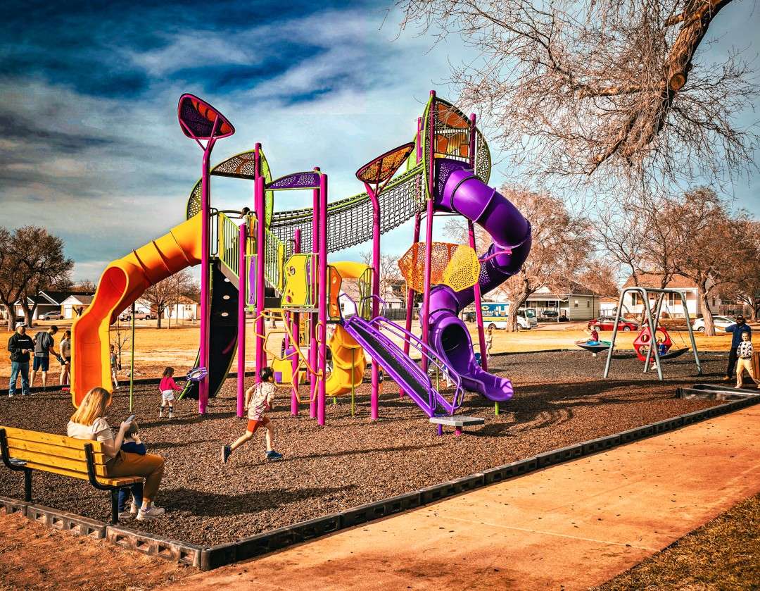 New playground equipment at Massey Park in Hays. Courtesy photo