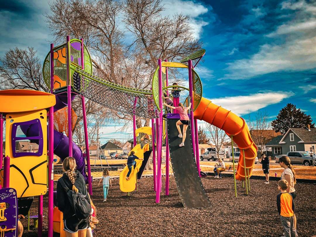 New playground equipment at Massey Park in Hays. Courtesy photo
