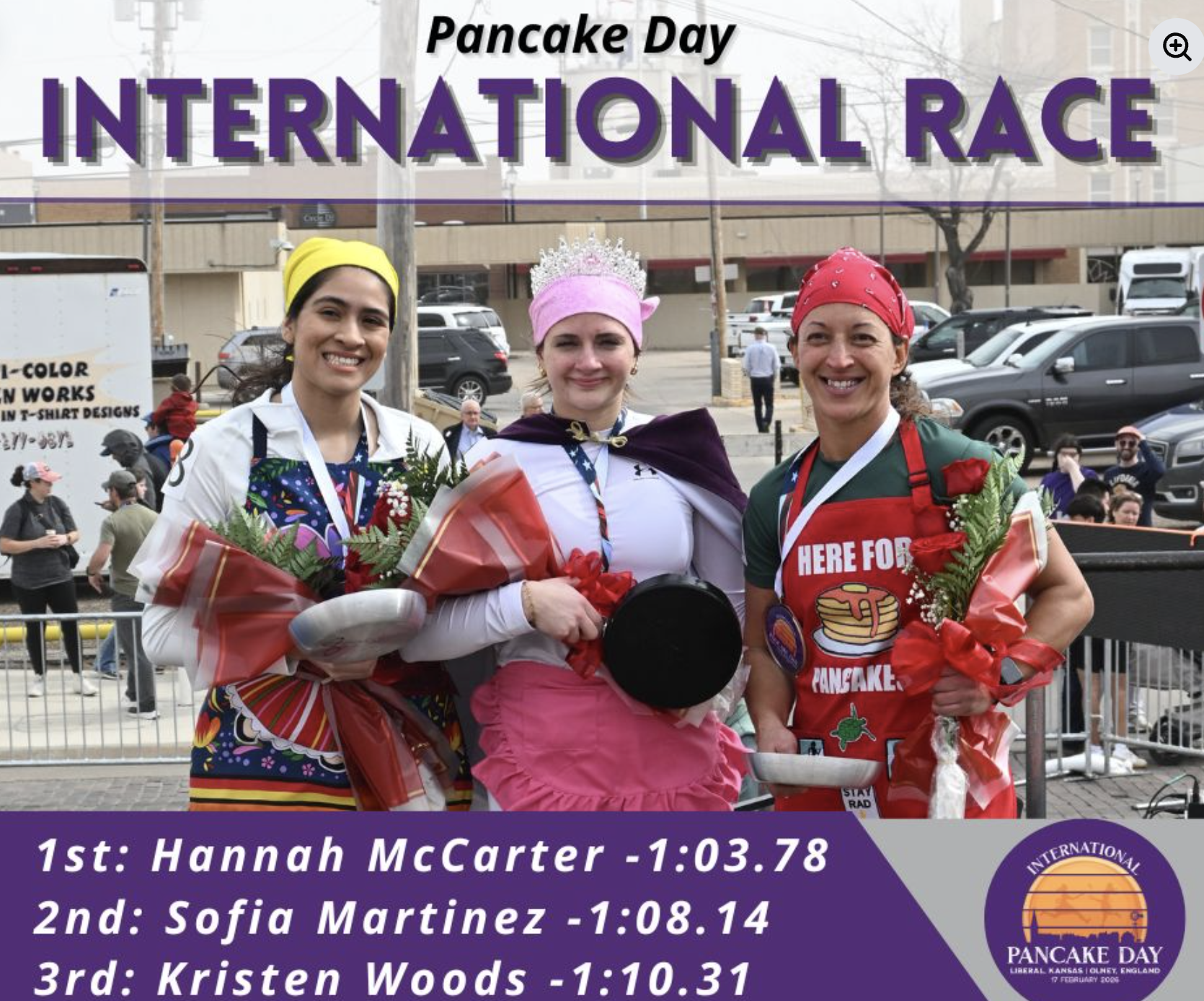  Image courtesy International Pancake Day