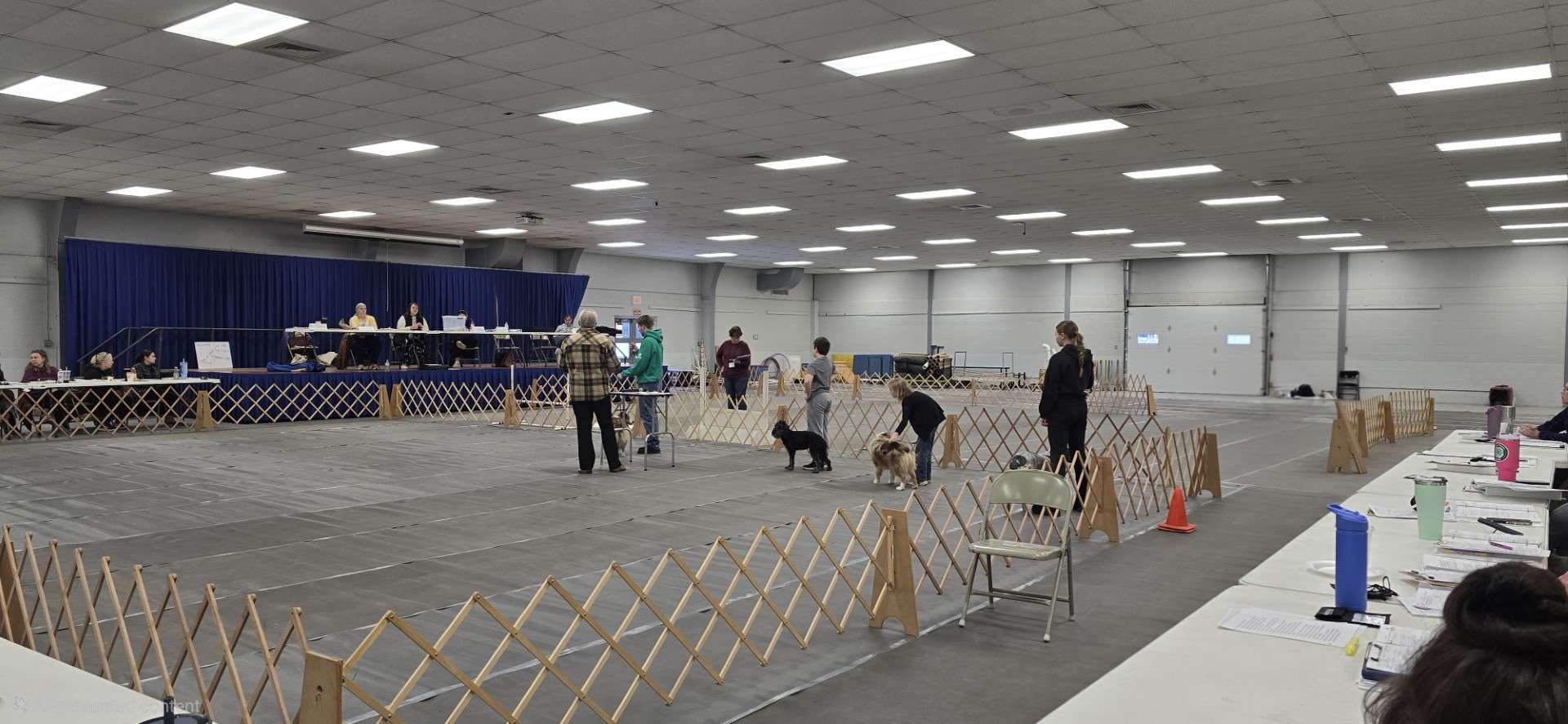 Participants learn to become trained and certified to judge the four dog phases of showmanship, obedience, agility and rally obedience during the State 4-H Dog Project Judges Training held at the Saline County Expo Center. Photo by Tracy Repp