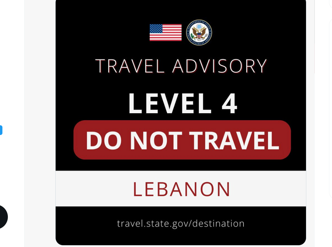 Tensions with Iran soar: U.S. orders some diplomats to leave Lebanon