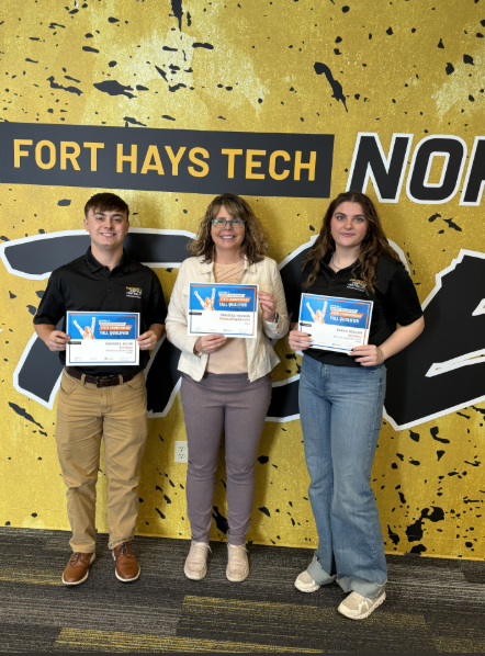 Kamden Keller, Jennifer Younger and Kara Roulier. Courtesy photo