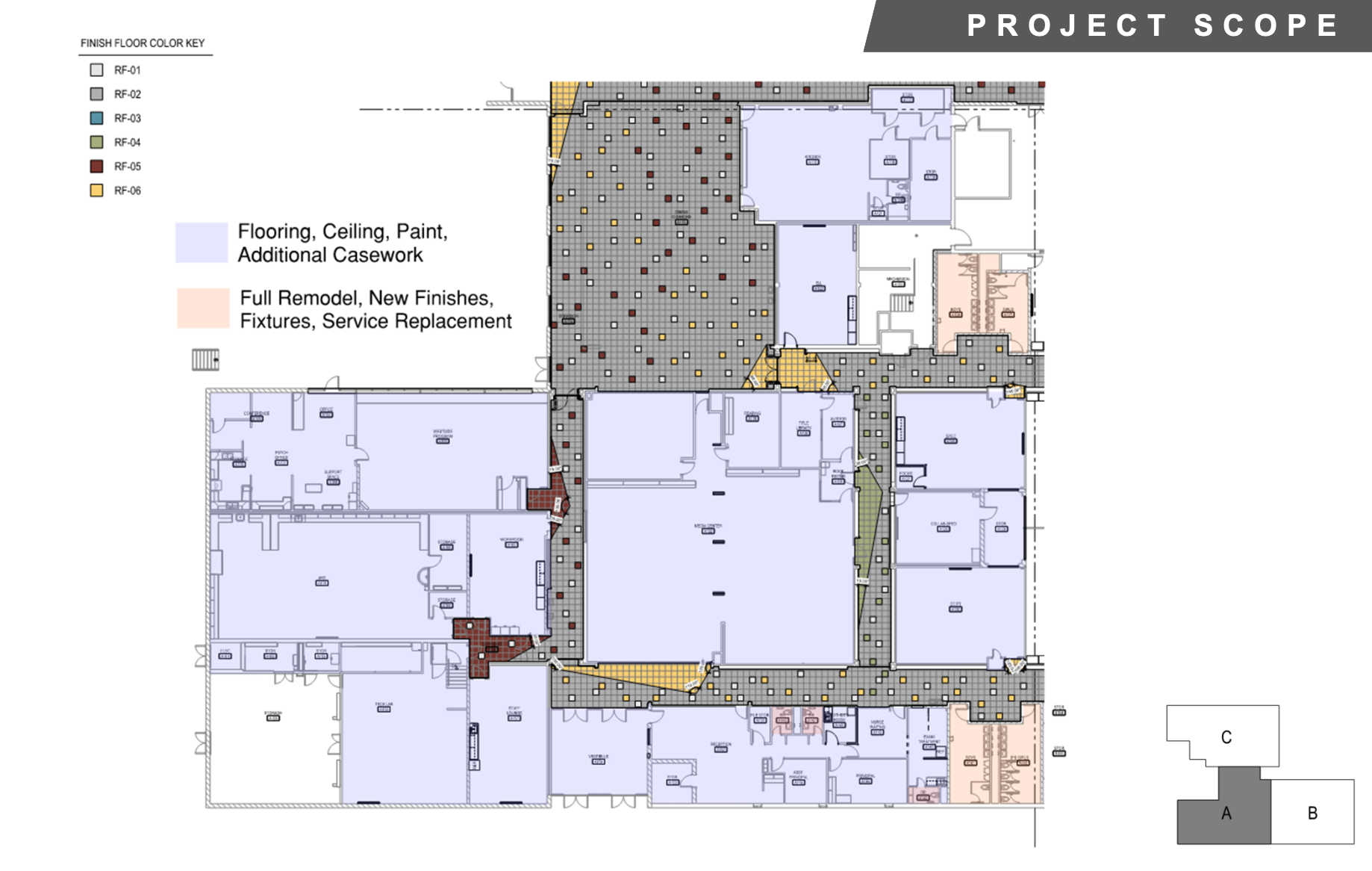 Improvements planned for the west section of the Felten Elementary School, which is the former middle school. Courtesy image