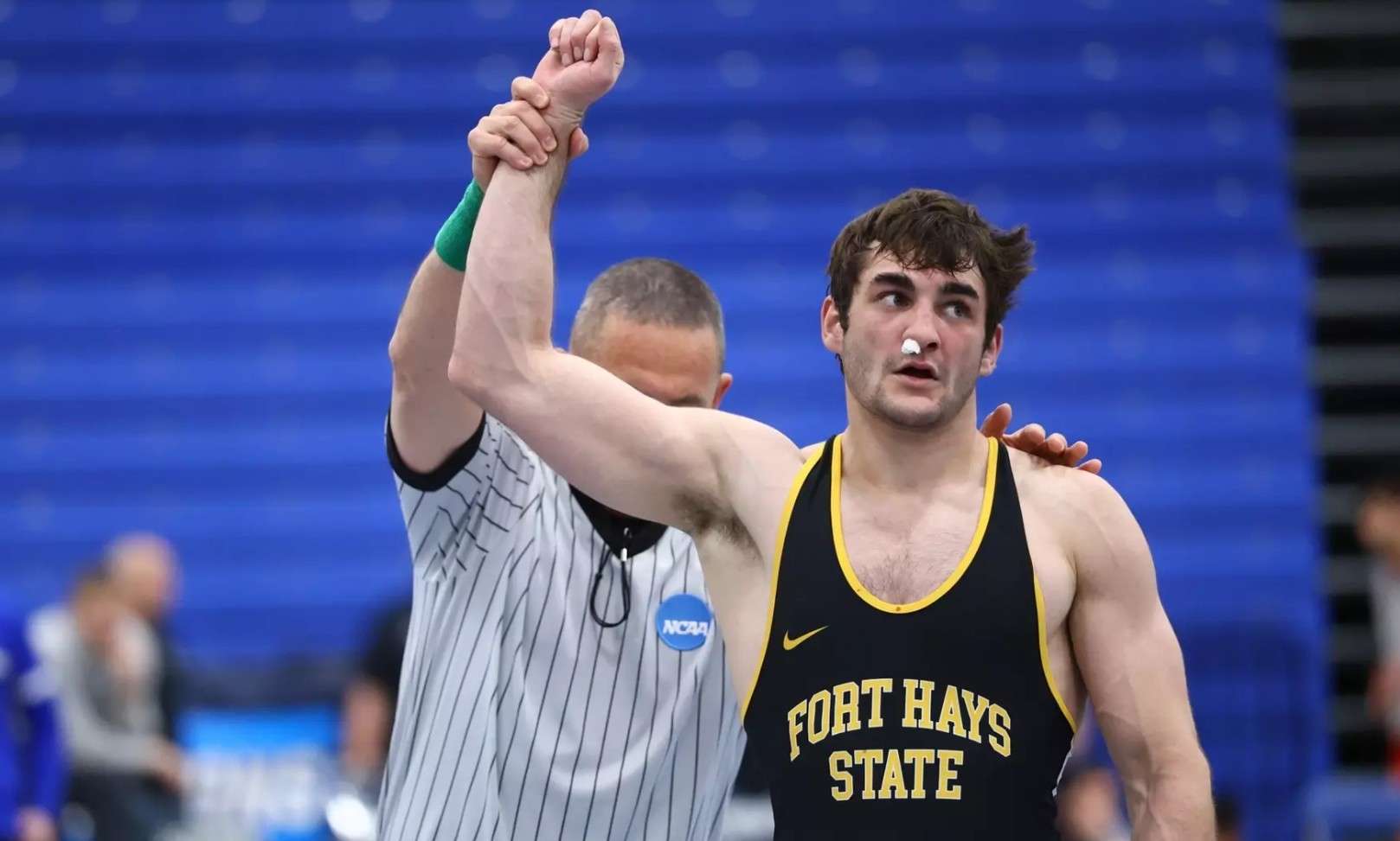 Fort Hays State senior Cason Lindsey punches his ticket to the 2026 NCAA Division II Championships with a third place finish at the Super Region VI Championships on Saturday, February 28, 2026 in Golden, Colo. (Brinda Malik/Colorado School of Mines)
