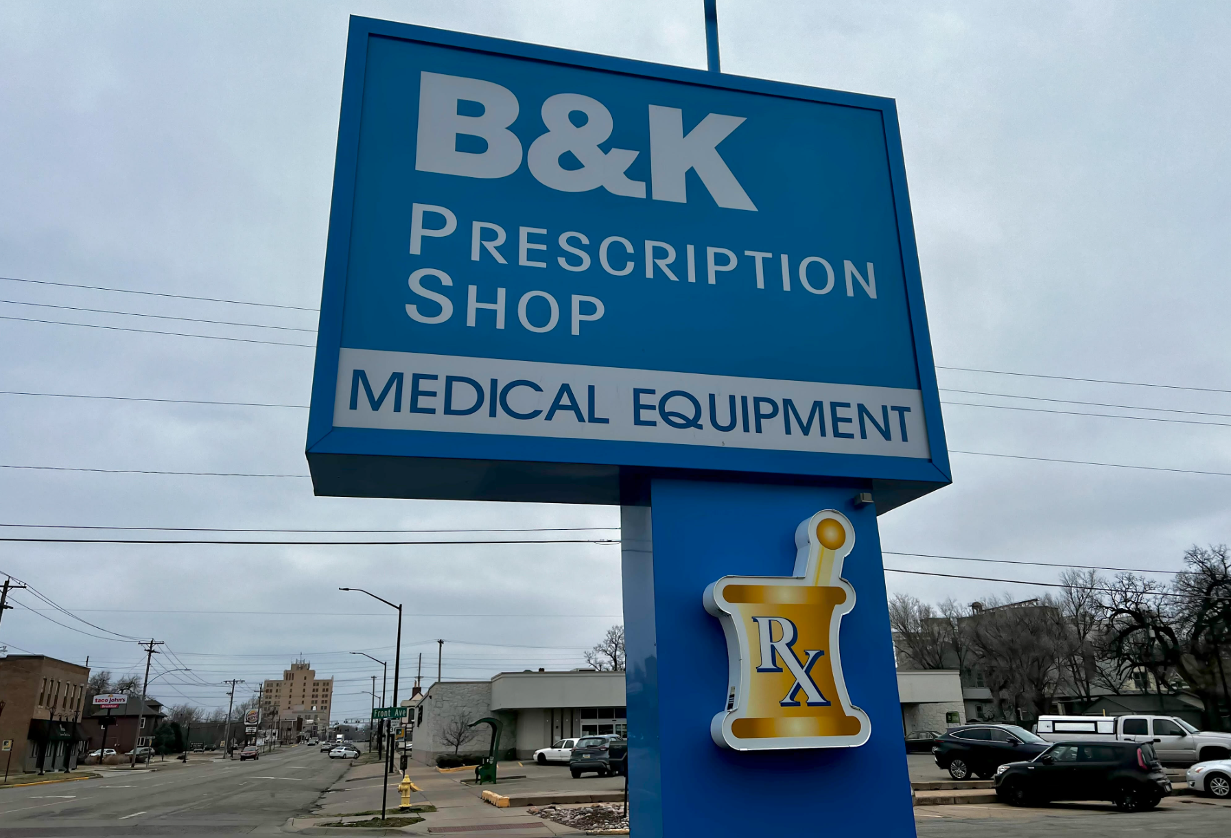 B&amp;K Prescription Shop in Salina (601 E Iron Ave). Photo by Nicolas Fierro