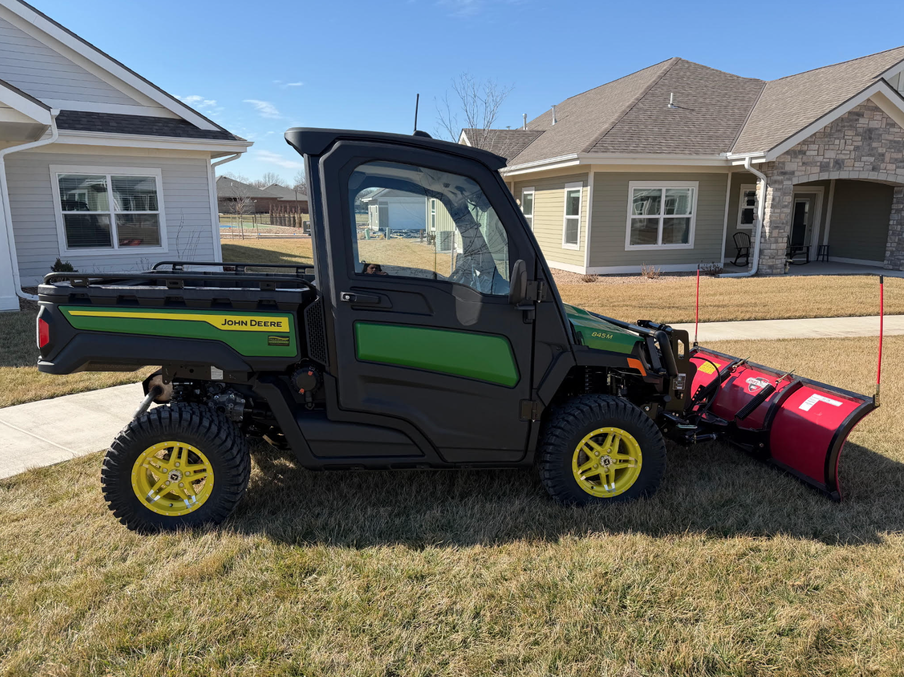 Salina Presbyterian Manor has proudly received a generous donation, John Deere Gator meeting essential maintenance needs. Courtesy of Salina Presbyterian Manor