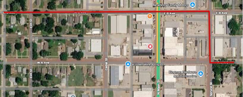 Map courtesy City of Kingman