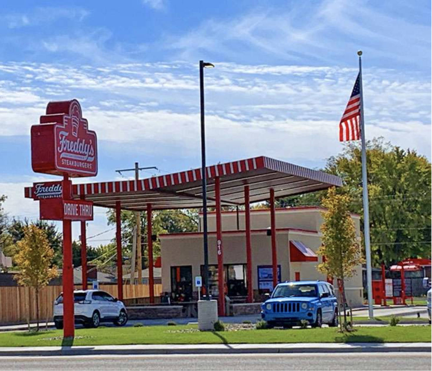Freddy's on 916 E. Crawford Street