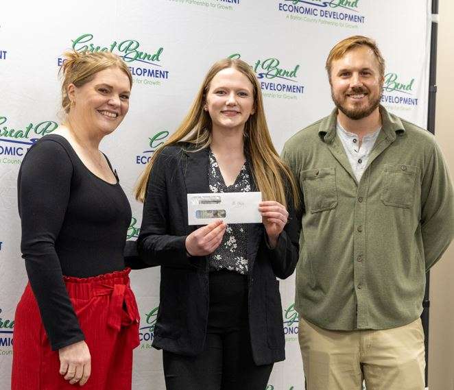 Zoey Bogner took home the first-place prize with her Talk that Talk business.
