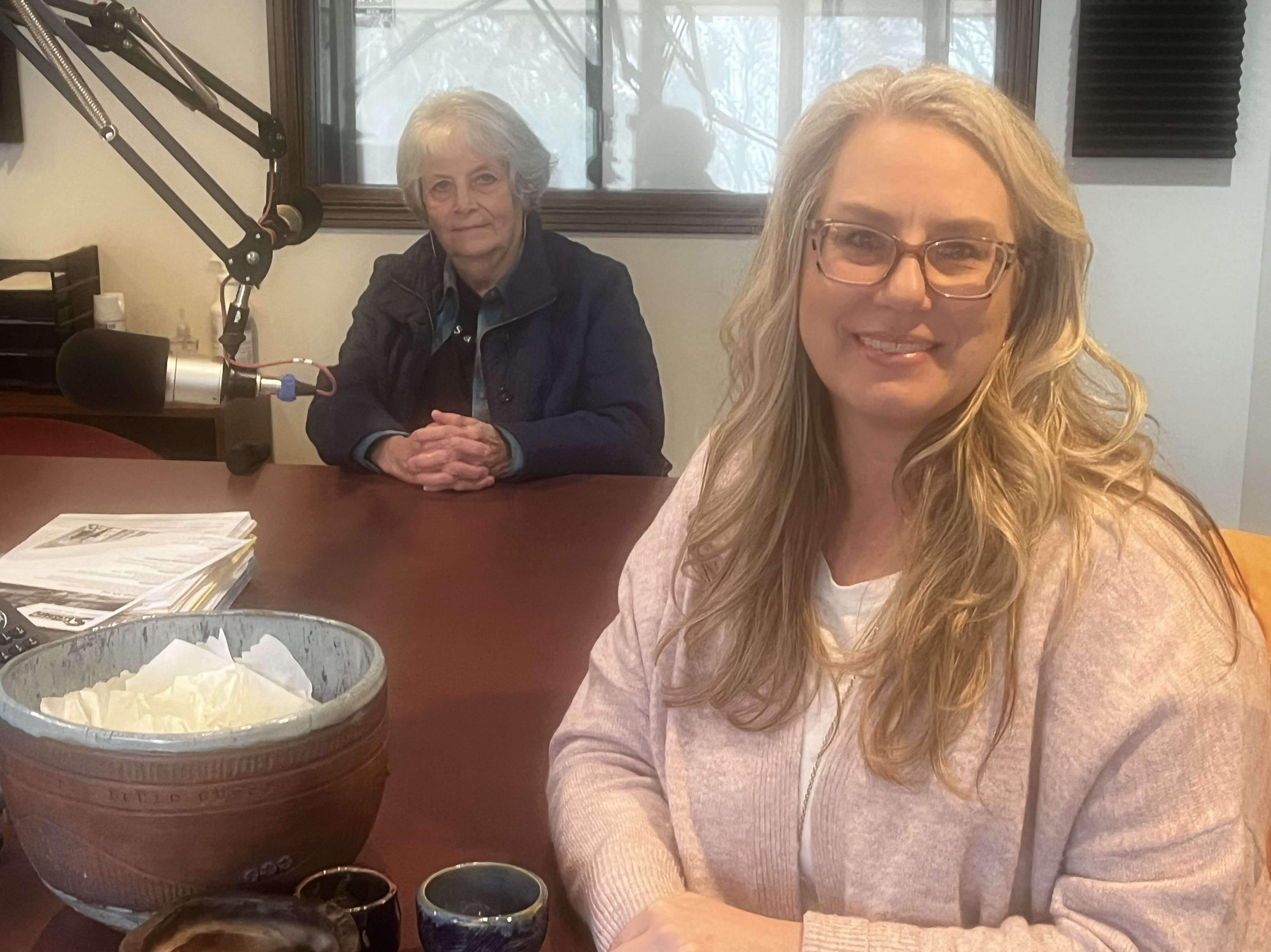 Jean Regier and Betsy Koon - Reno Valley Empty Bowl Supper