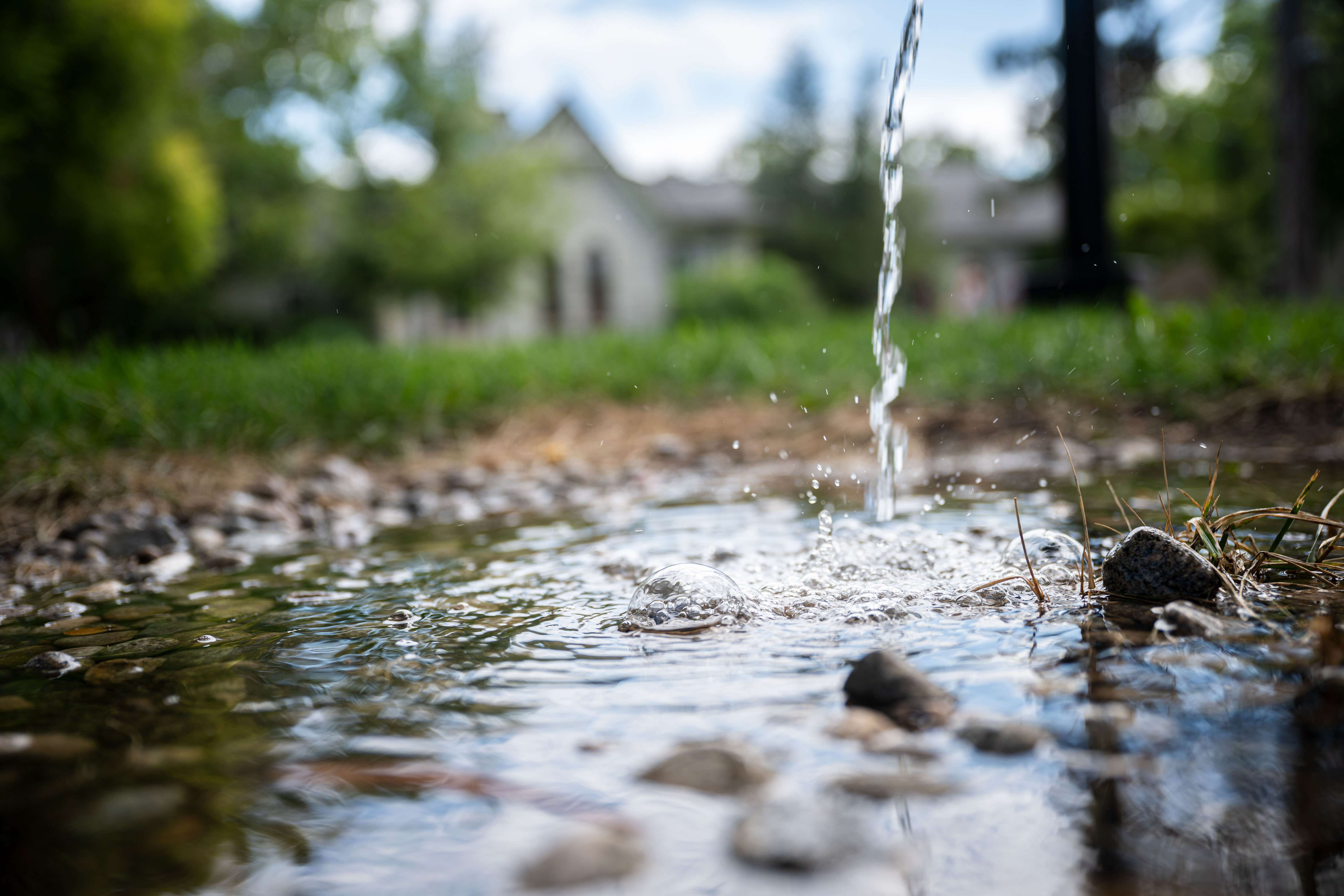 Water Creek (Photo courtesy K-State News and Communication Service)