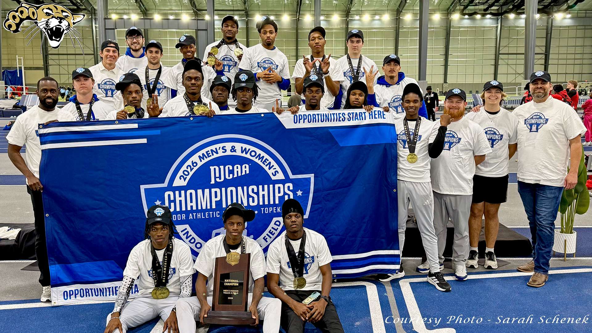 Barton men's track and field surges to NJCAA Indoor National Championship