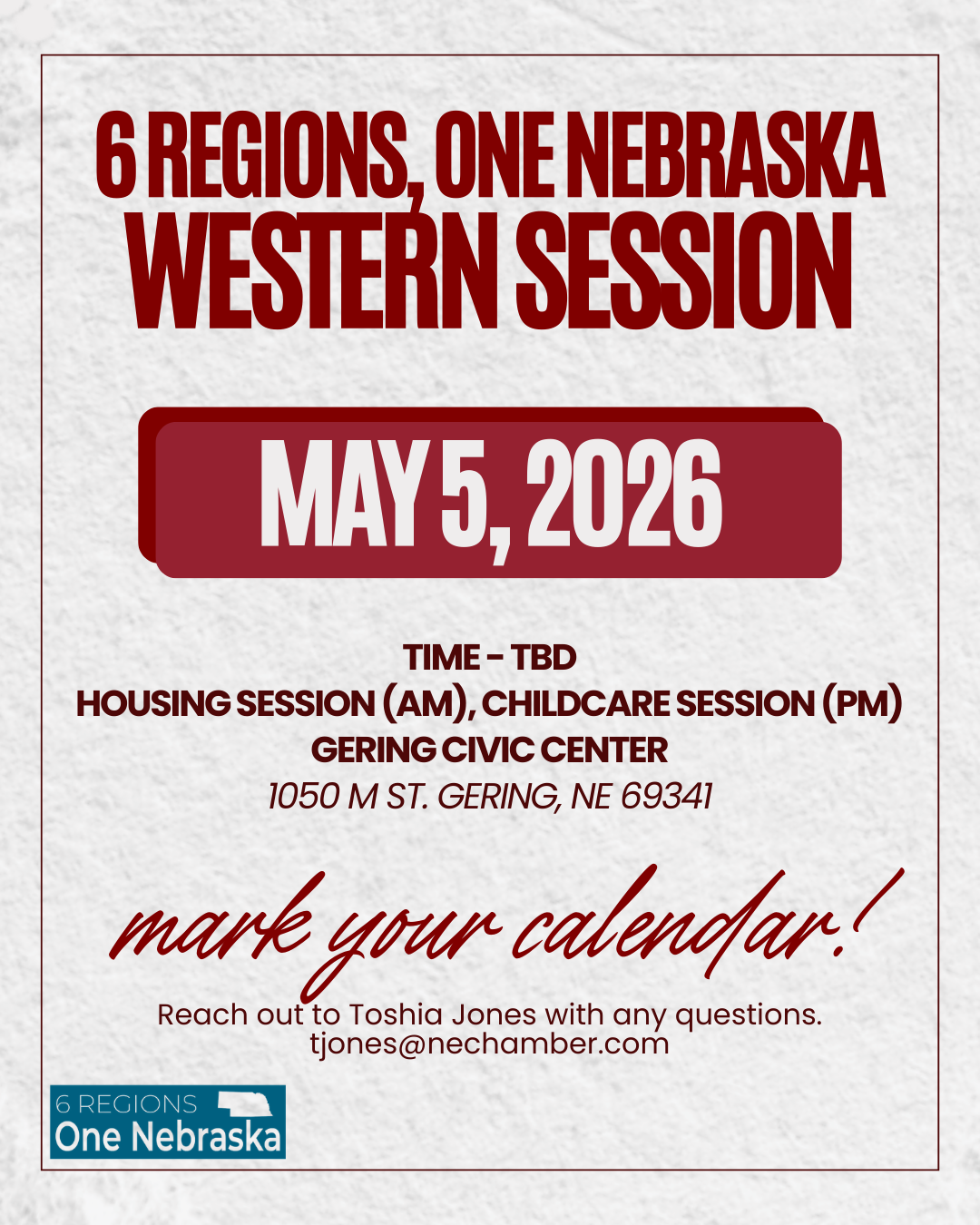 courtesy 6 Regions, One Nebraska