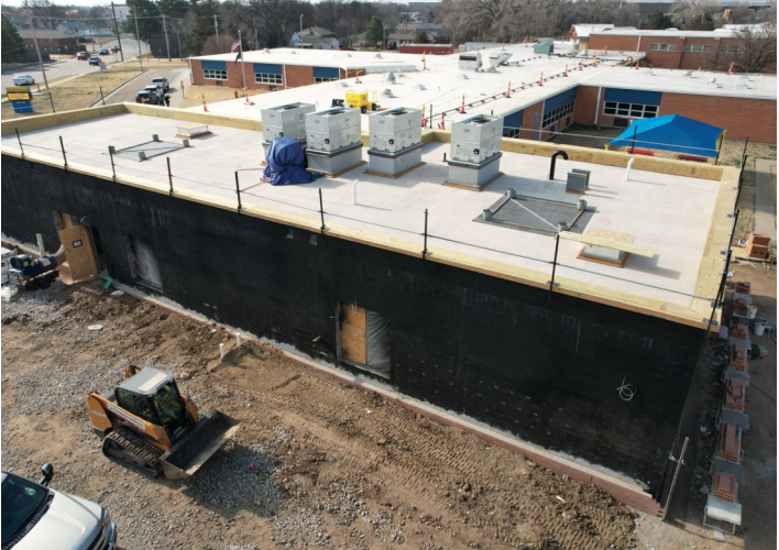 O'Loughlin Elementary School, north side. Courtesy photo