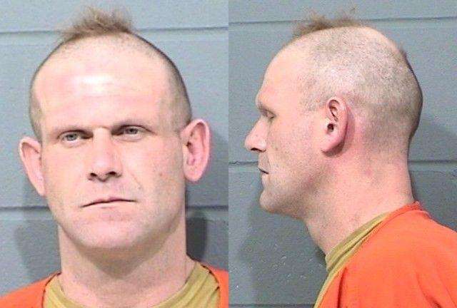 Bradley McGuire, Theft of property or services < $1,500 (2 or more convictions within 5 years); Use/possess with intent to use drug paraphernalia into human body; Possession of controlled substance, arrested 03/04